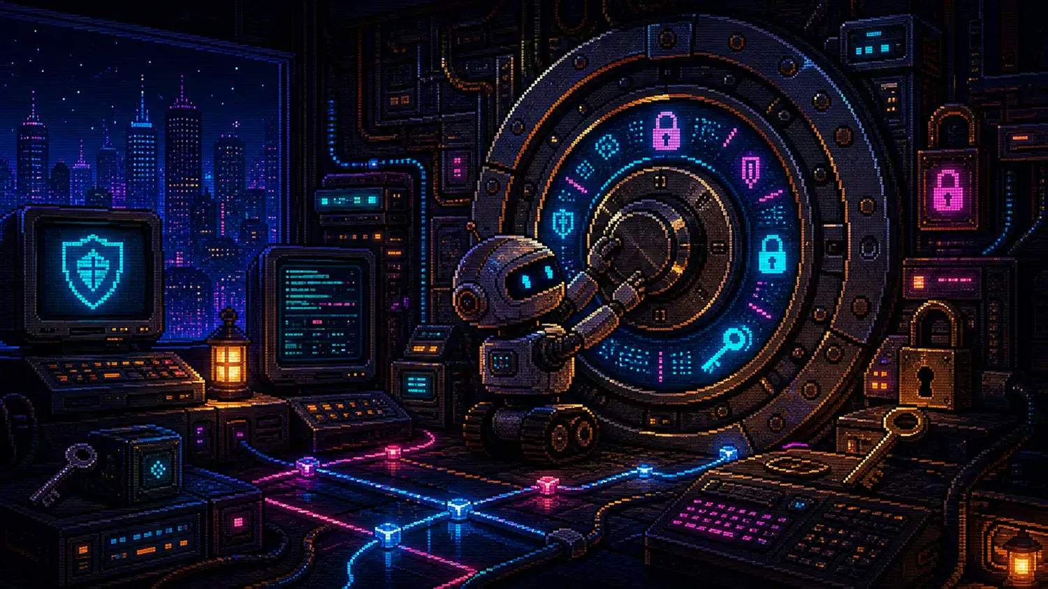 Change Your Password Day Pixel-art illustration for “Change Your Password Day”