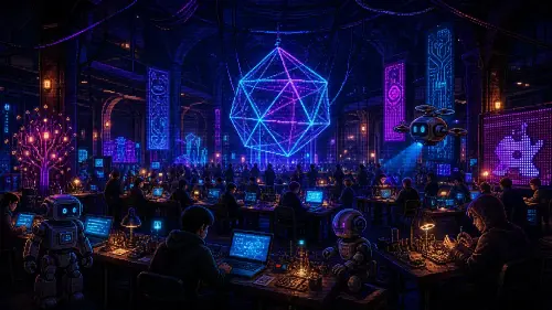 Pixel-art illustration for “36C3 is coming up”